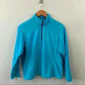 Lands’ End fleece sweatshirt